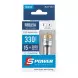 Лампа BREVIA LED S-Power P21/5W 330Lm 15x2835SMD 12/24V CANbus, 2шт. - Фото 4