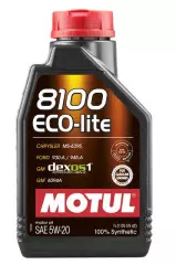 Олива моторна Motul 8100 ECO-LITE 5W-20 синтетична 1л