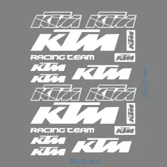 Наклейка логотип KTM Universal, Червоний