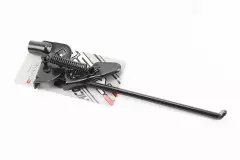 Підніжка бокова задня для 24, чорна, (Viper)