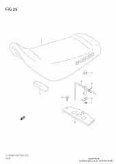 Plate, seat lt-a50 (45190-43F00-000)