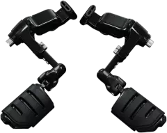 Підніжки водія KURYAKYN TRIDENT DUALLY ISO з кріпленнями CRUISE ERGO III для HONDA GL 1800 (1624-0262), Чорний