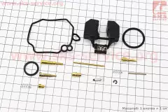 Ремкомплект карбюратора Suzuki LETS 14 деталей з поплавком (Китай)