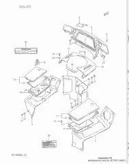 Seal,frame head (47345-24A01-000)