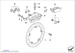 Болт с внутренним Torx (33177709205)