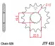 Зірка передня JT Sprockets JTF433.14