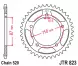 Зірка задня JT Sprockets JTR823.46