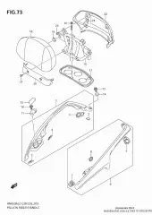 Cover,pillion rider (46215-10G20-YVB)