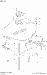 Cushion gsf600/y-k4 (44541-31F00-000)