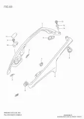 Cushion,pillion an65 (46281-10G01-000)