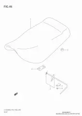 Cushion,seat lt-a400 (45149-16710-000)