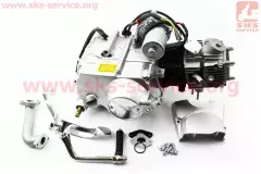 Двигун мопедний Delta 70cc механіка в зборі (Viper)