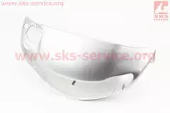 Пластик керма передній голова під дискове гальмо з кришкою лючка Honda DIO AF-34 сірий (Китай)