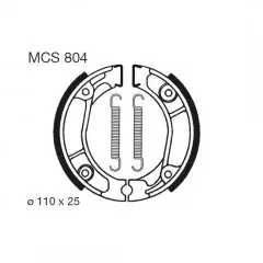 Колодки гальмівні барабанні LUCAS MCS804