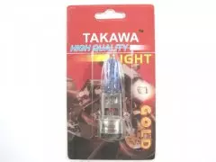 Лампа BA20D 12V 18/18W супер біла class-A блістер (TAKAWA)