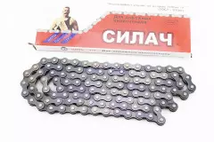 Ланцюг приводний 1/2х1/8х112L 1 швидкість чорний (Силач), (Китай)