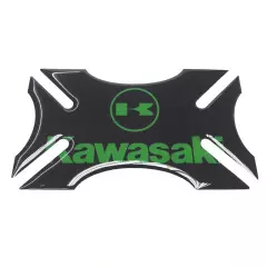 Наклейка бампер Kawasaki універсальна, Чорний