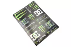 Наклейки набір 15шт MONSTER ENERGY (24х30см)