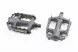 Педалі MTB 9/16, (112x80x25mm) пластикові чорні, (Neco)