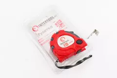 Рулетка з фіксатором 3мx16 мм Магніт MT-0303 (INTERTOOL)