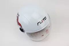 Шолом дитячий відкритий RUITO Т68 (можливі дефекти фарбування), Білий