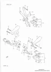 Spacer,front footres (43597-45C01-000)