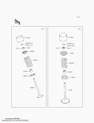 Пружина-двигун клапана KX250YBF (490780080)