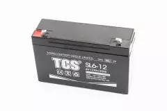 Акумулятор TCS 6V12Ah SL6-12 кислотний (L151*W50*H94mm) для ДБЖ, іграшок та ін.