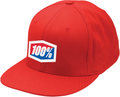 Бейсболка 100% Essential Fitted, Красный, M, S