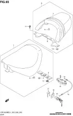 Bracket band vzr1800 (45315-48G00-000)