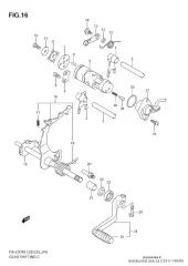 Cam  gear shift (25311-14H00-000)