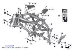 Передняя рама без VIN (46518530960)