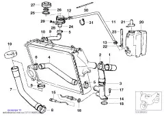 Шланговый зажим (17111460922)