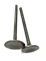 Клапани (пара, без комплектуючих) 4T CB250 (вхідний - L-91,7mm, d-34mm; випускний - L-89,6mm, d-28,5mm), (KOMATCU)