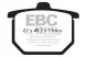 Колодки гальмівні дискові EBC FA029V V-PAD