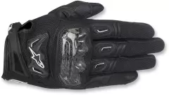 Моторукавички Alpinestars SMX-2 AIR CARBON V2, Чорний/Білий, S