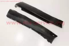 Пластик нижній бічний лівий та правий комплект 2шт чорний Yamaha JOG ARTISTIC (Китай)