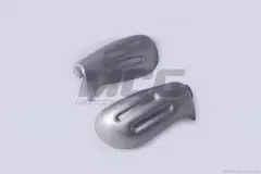 Пластик захист для рук Zongshen GRAND PRIX пара сірий (KOMATCU)