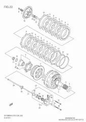 Bolt,clutch spring s (21481-02F12-000)