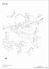 Cushion,fuel tank vl (44511-10F00-000)