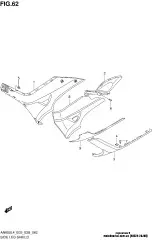 Cushion,leg shield,l (48324-26J00-000)