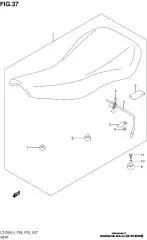 Cushion,seat mount l (45149-08H00-000)