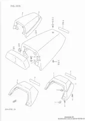 Emblem,box seat tail (68166-04700-0JW)