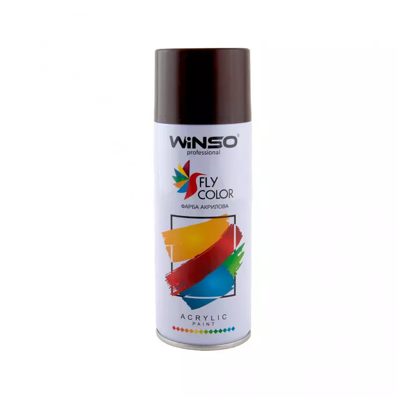 Фарба Winso акрилова,Spray коричневий 450ml.