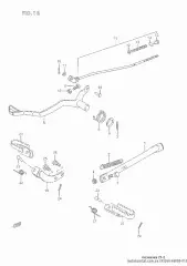 Footrest,fr lh (43560-46000-019)