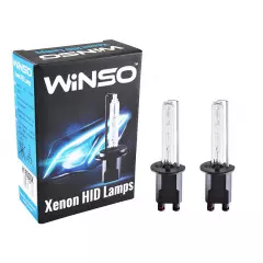 Лампа ксенонова Winso H1 6000K, 85V, 35W P14.5s KET (к-т 2шт.), Білий