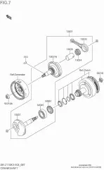 Key-woodruff rm-z250 (KK510-A3200-000)