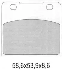 Колодки гальмівні дискові GALFER FD066G1054