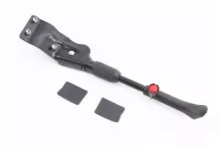 Підніжка бокова задня телескопічна для 24- 26 кріплення за перо рами чорна, (Китай)