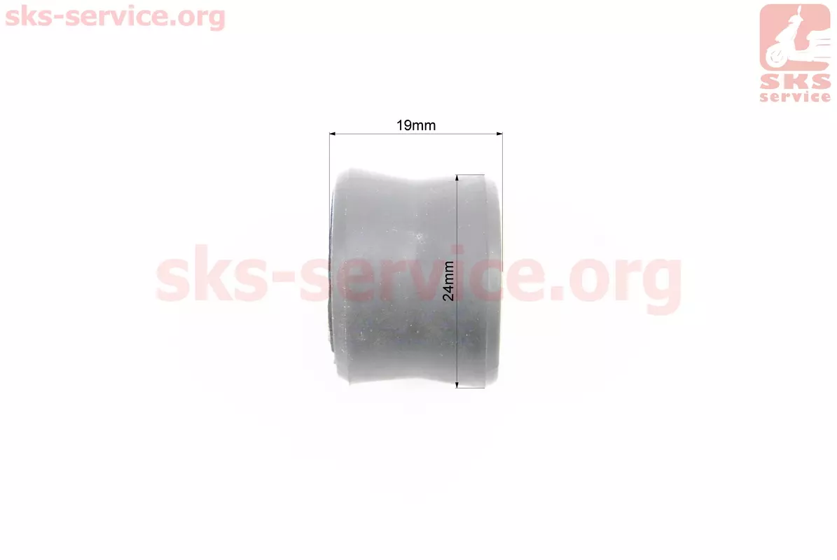 Сайлентблок амортизатора з втулкою 12мм комплект (Китай) - Фото 2